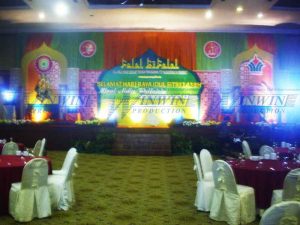 jasa backdrop event