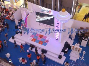 winwin production medan back stage exhibition
